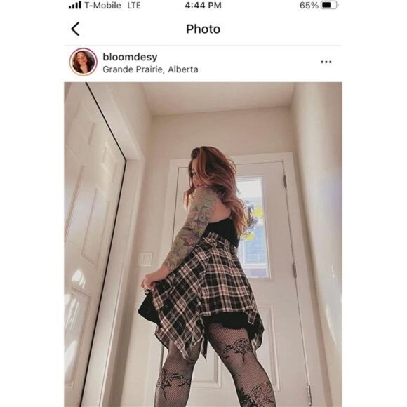 Fishnet Patterned Tights - Picture 5 of 5